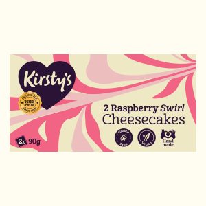 Raspberry Swirl Cheesecakes